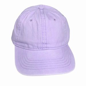 Time and Tru Unisex Lavender Washed Twill Cap, Light Purple - OS